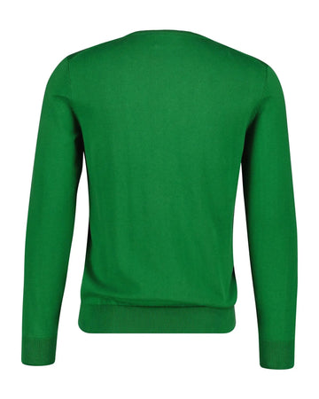 Πουλόβερ Βαμβακερό Με Λαιμόκοψη GANT